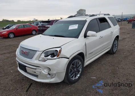 2011 GMC Acadia Denali из США, поврежденный, VIN 1GKKRTED4BJ387102